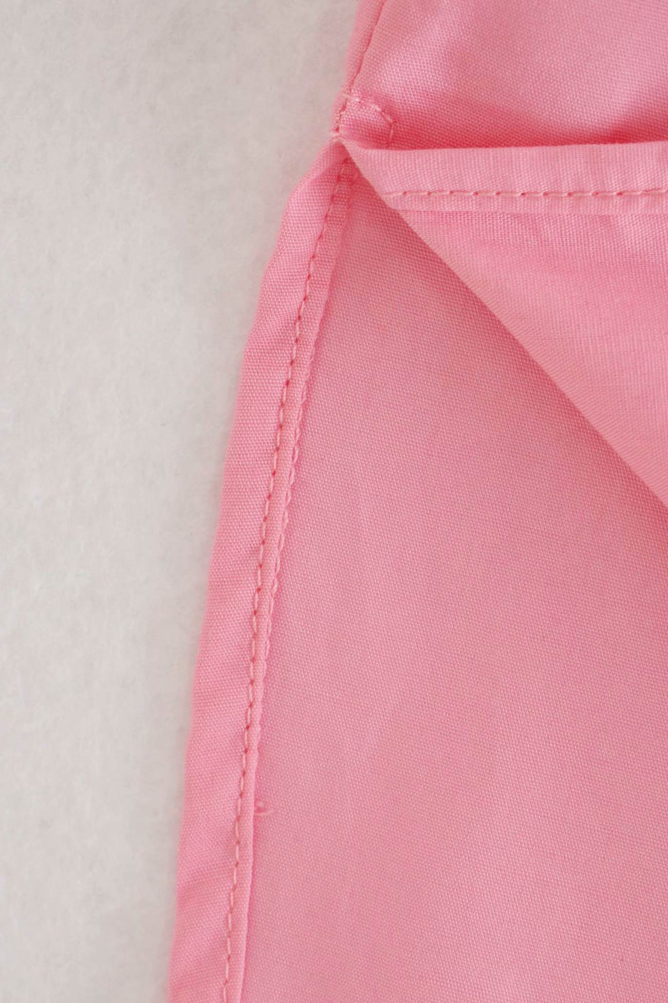 Candy Color Mid-length Cotton Blouse