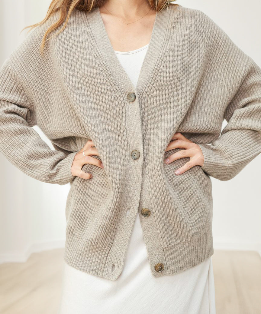 Cashmere Cocoon Cardigan 8