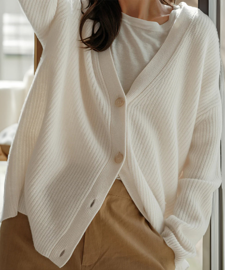 Cashmere Cocoon Cardigan 12