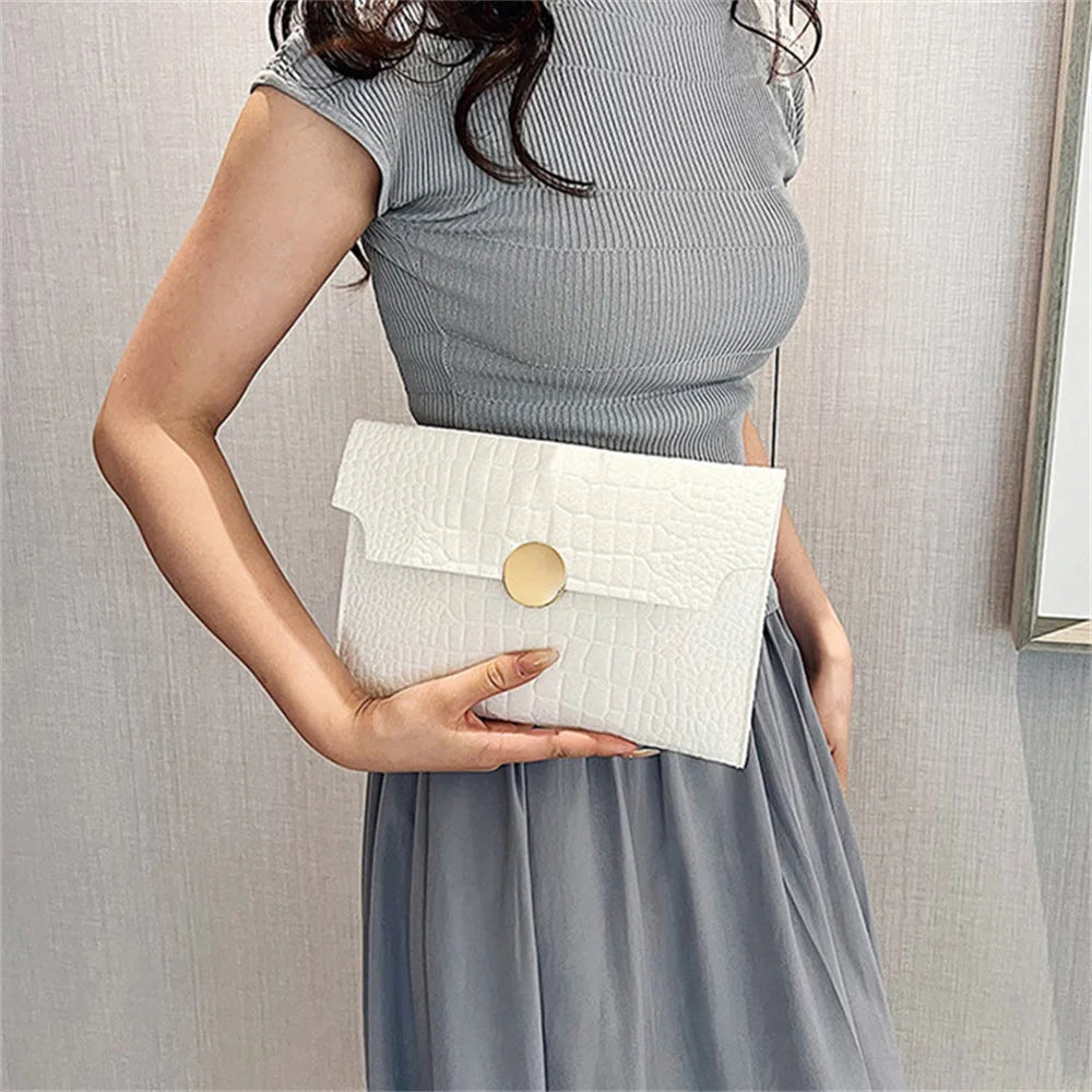 Casual Crocodile Pattern Business Clutch Wristlet