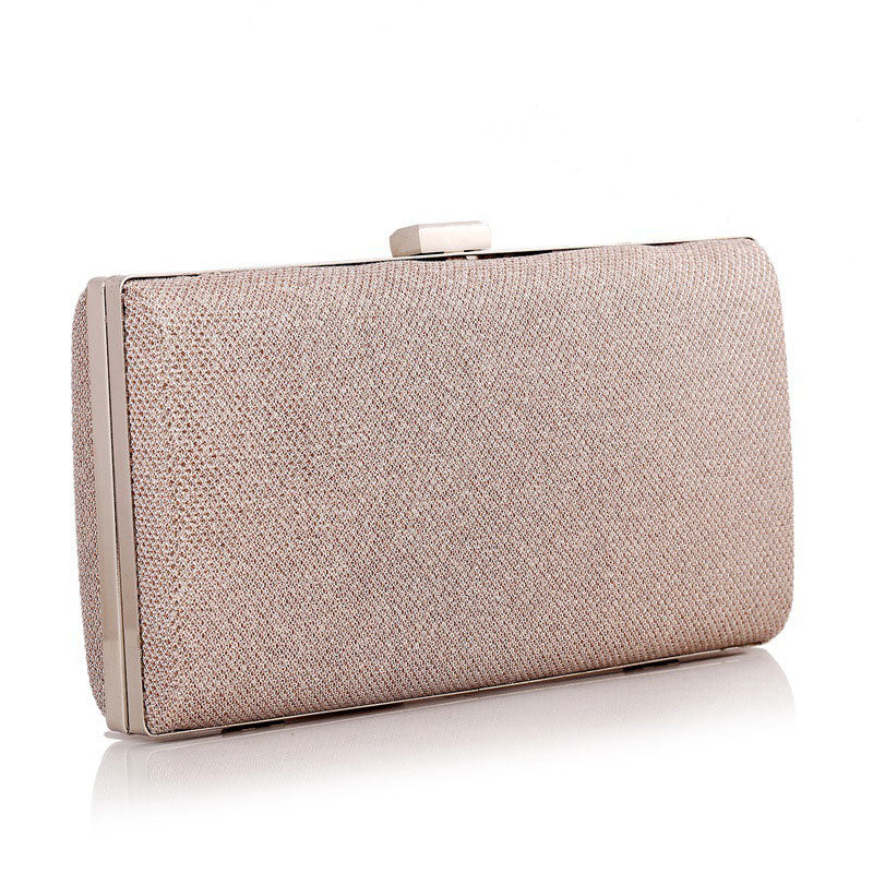 Champagne Sparkly Women's Party Clutch