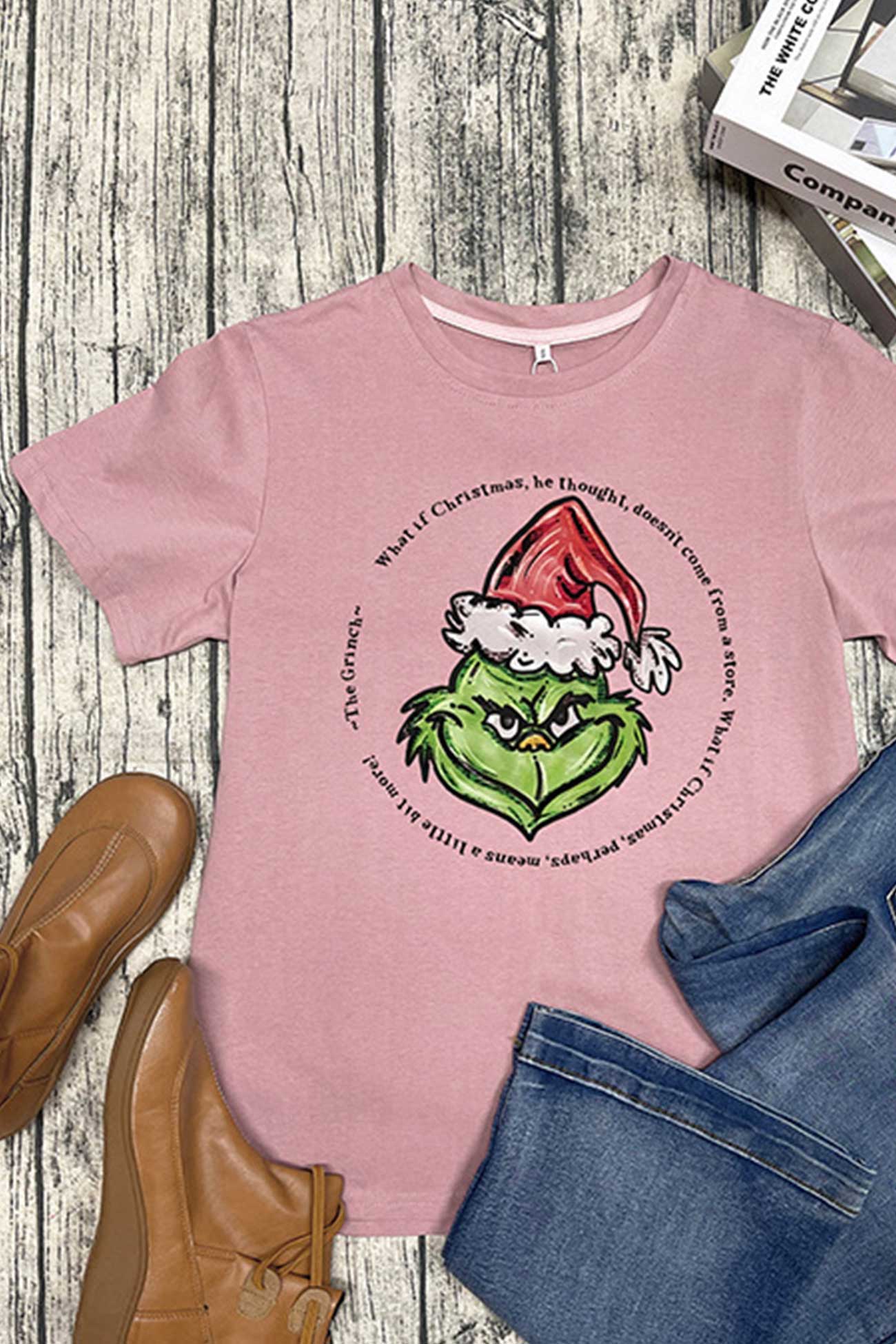 Christmas Chest Printed Cotton T-shirt