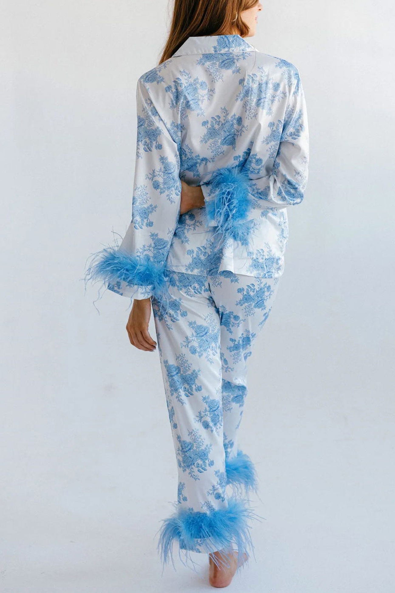 Christmas Printed Fuzzy Parent-child Outfits Loungewear