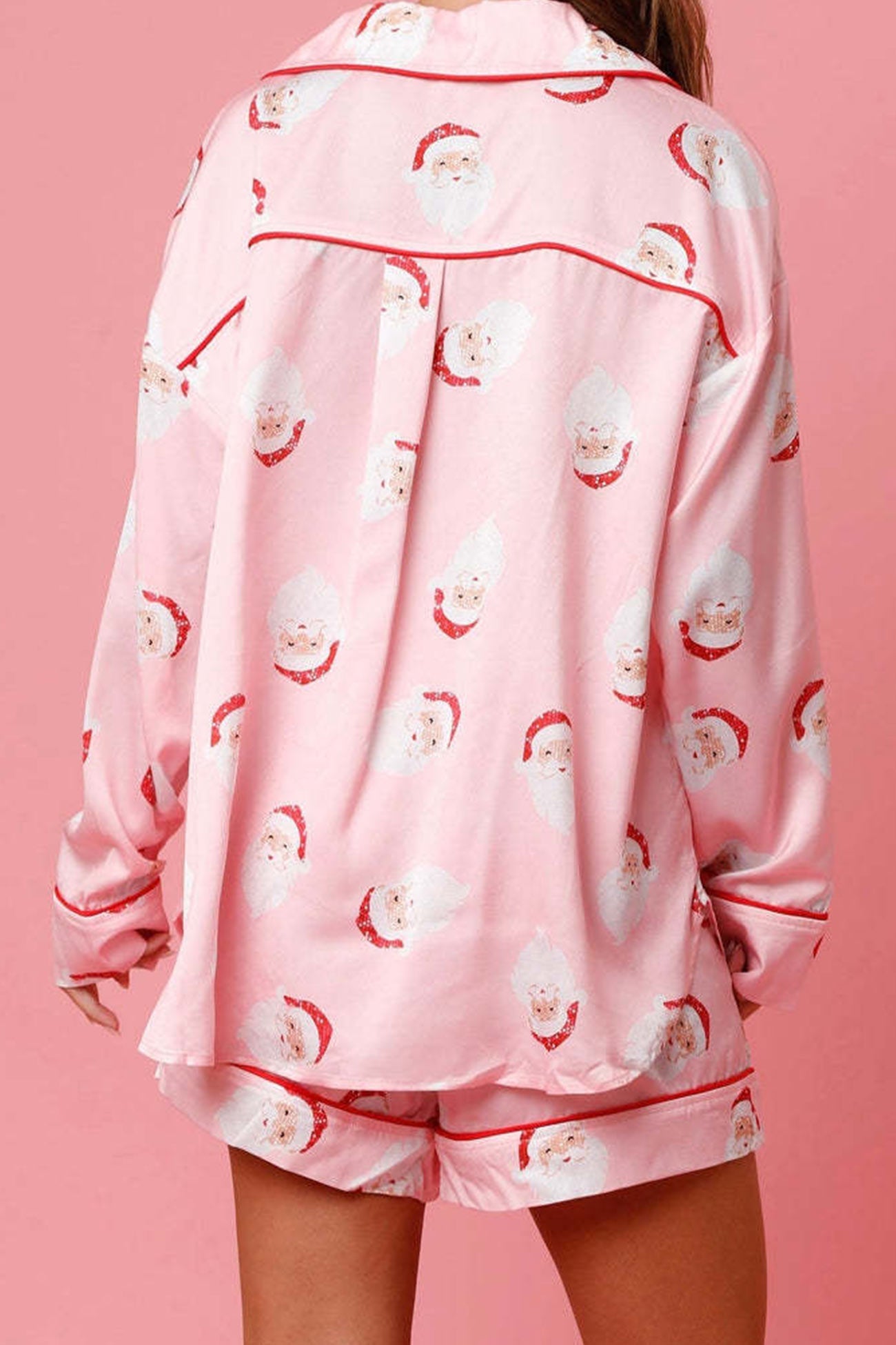 Christmas Satin Printed Loungewear