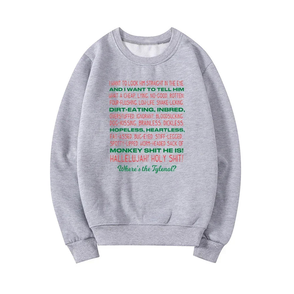 Funny Griswold Family Vacation Retro Unisex Christmas Hoodie Gray / S Hoodies-L