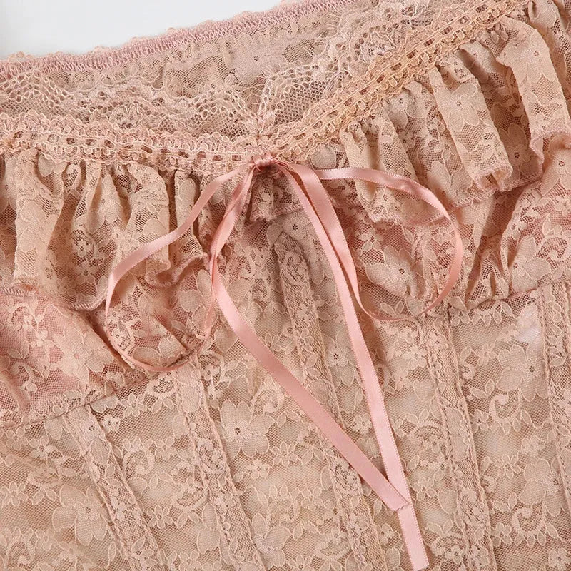 Coquette Lace Crop Top