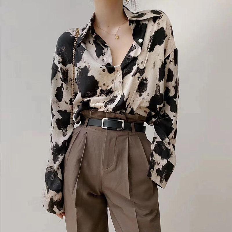 Cow Print Shirt - Fashionpara