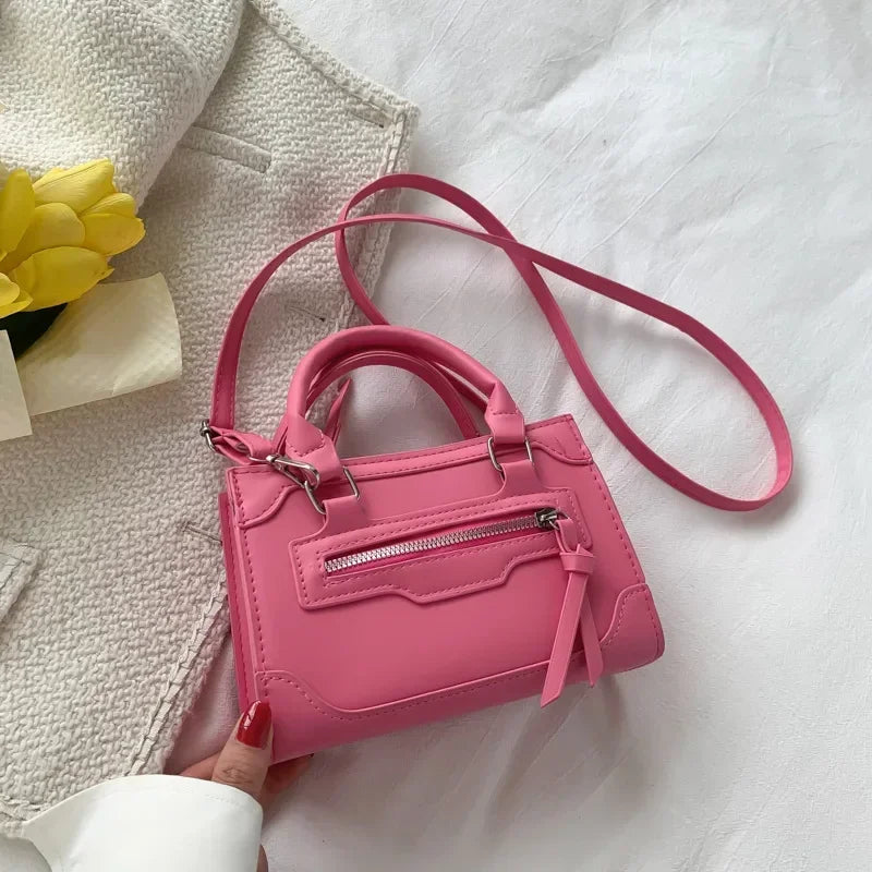 Casual Western Style Small Crossbody Handbag