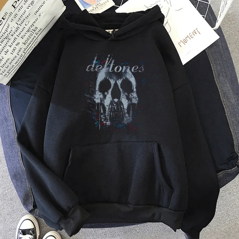 Deftones Band Graphic Hoodie
