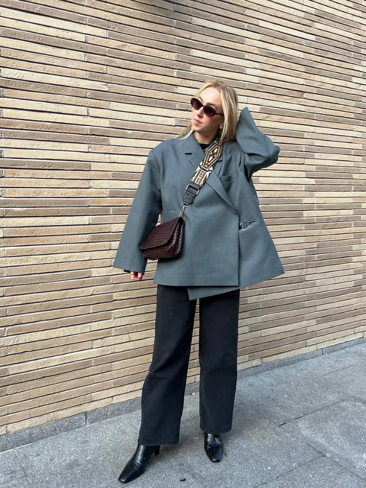 Side Split Suit Coat