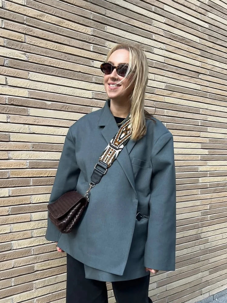 Side Split Suit Coat