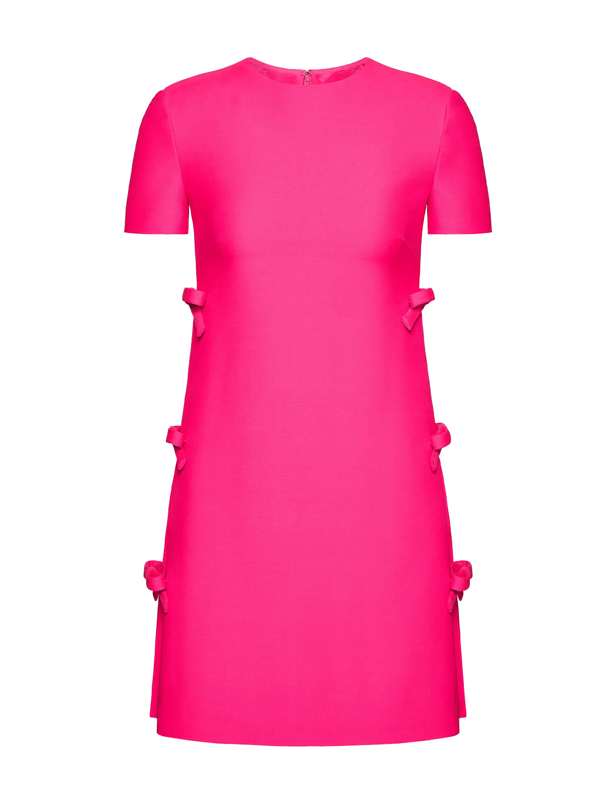 Elsbeth Short Sleeve Bowknot Mini Dress 4