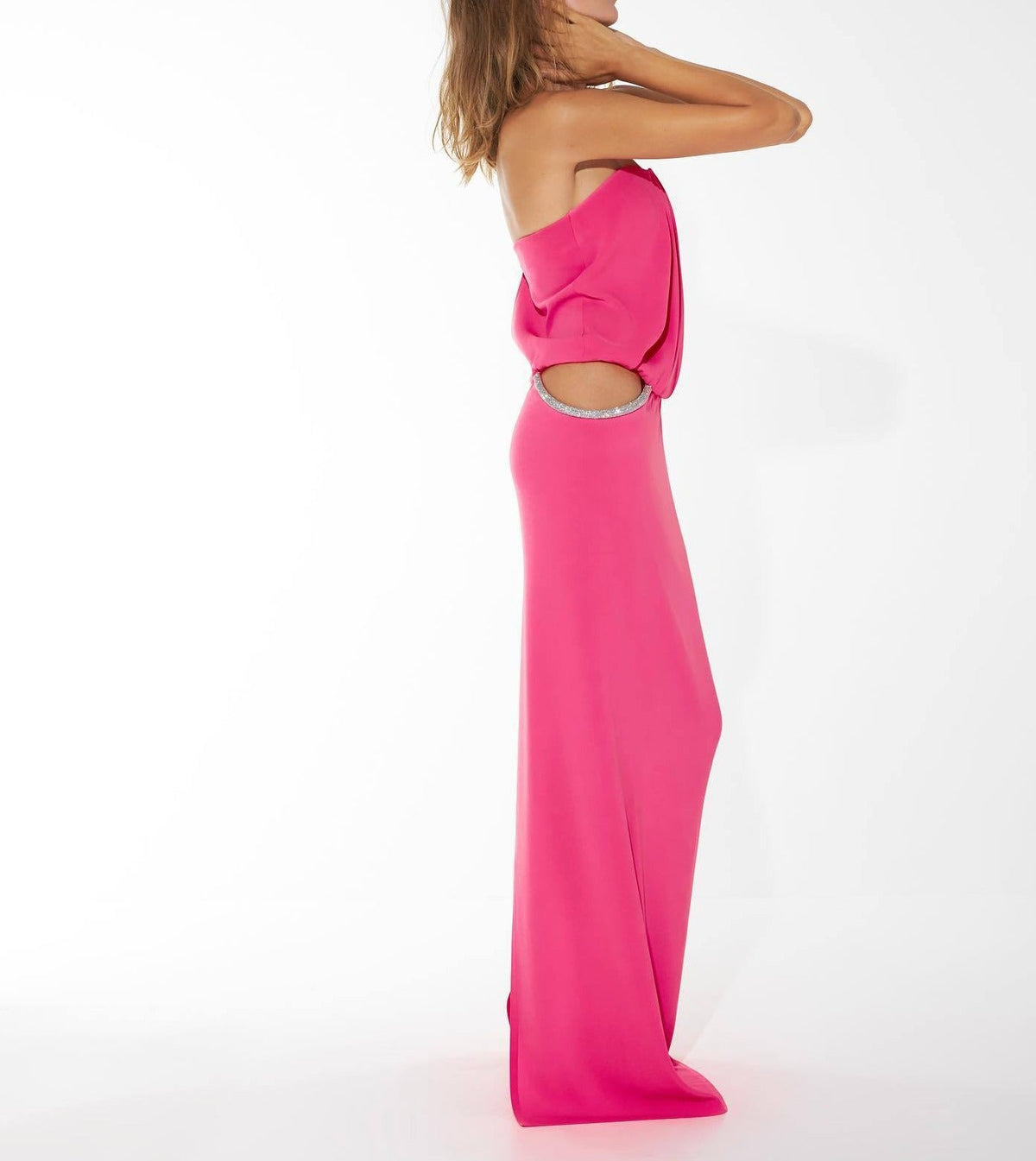 KittenAlarm - Emerie Strapless Cutout Tube Dress