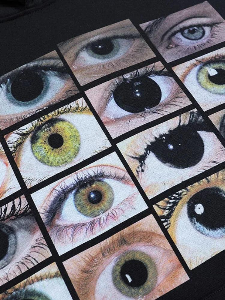 Eyes Hoodie - Fashionpara