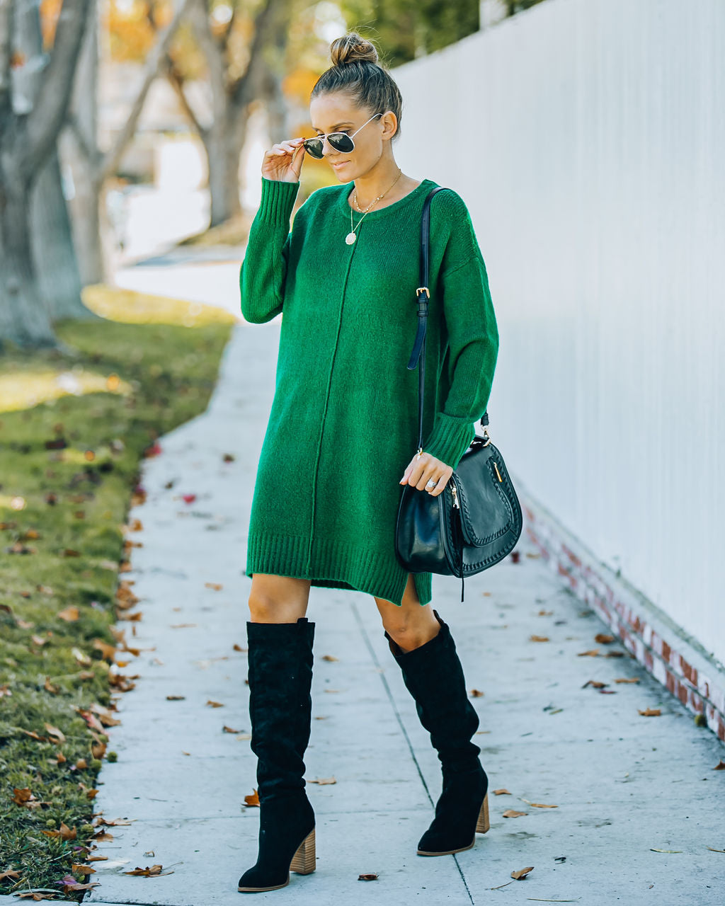 Smoky Mountain Mini Dress in Elegant Green for Any Occasion