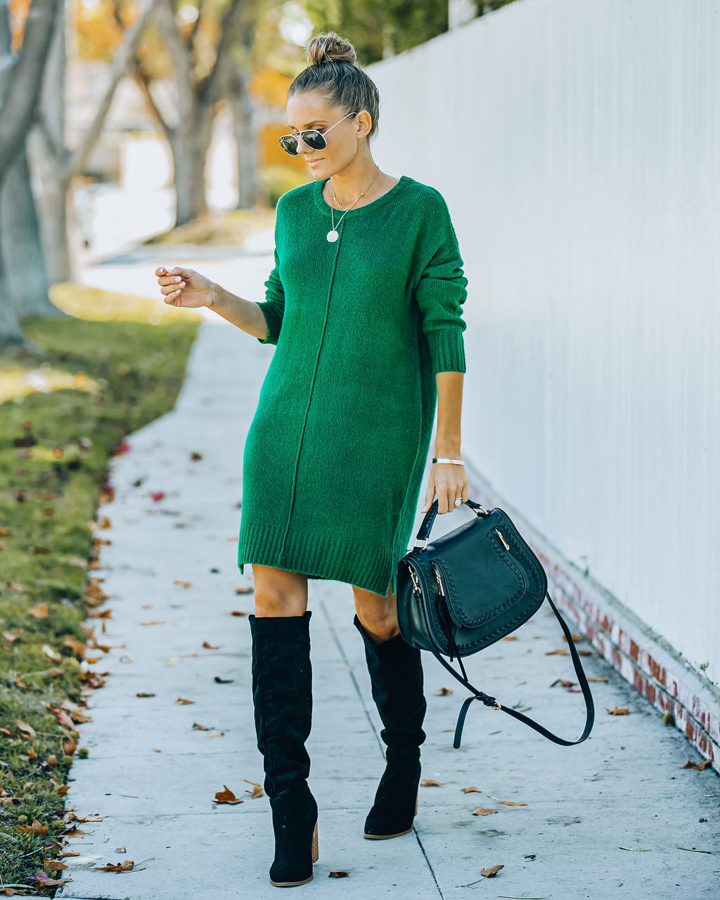 Smoky Mountain Mini Dress in Elegant Green for Any Occasion