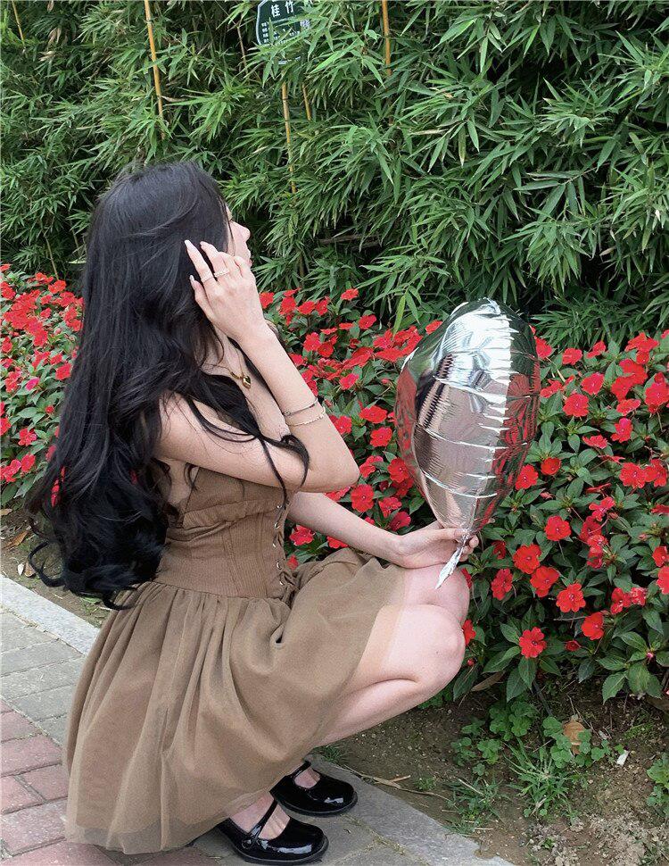 Fairy Grunge Corset Mini Dress - Fashionpara