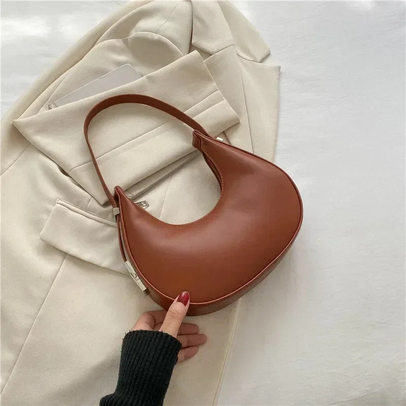 Luxury PU Leather Small Shoulder Clutch Bag
