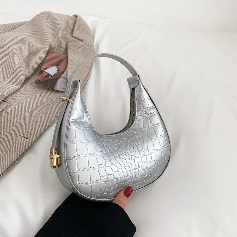 Luxury PU Leather Small Shoulder Clutch Bag