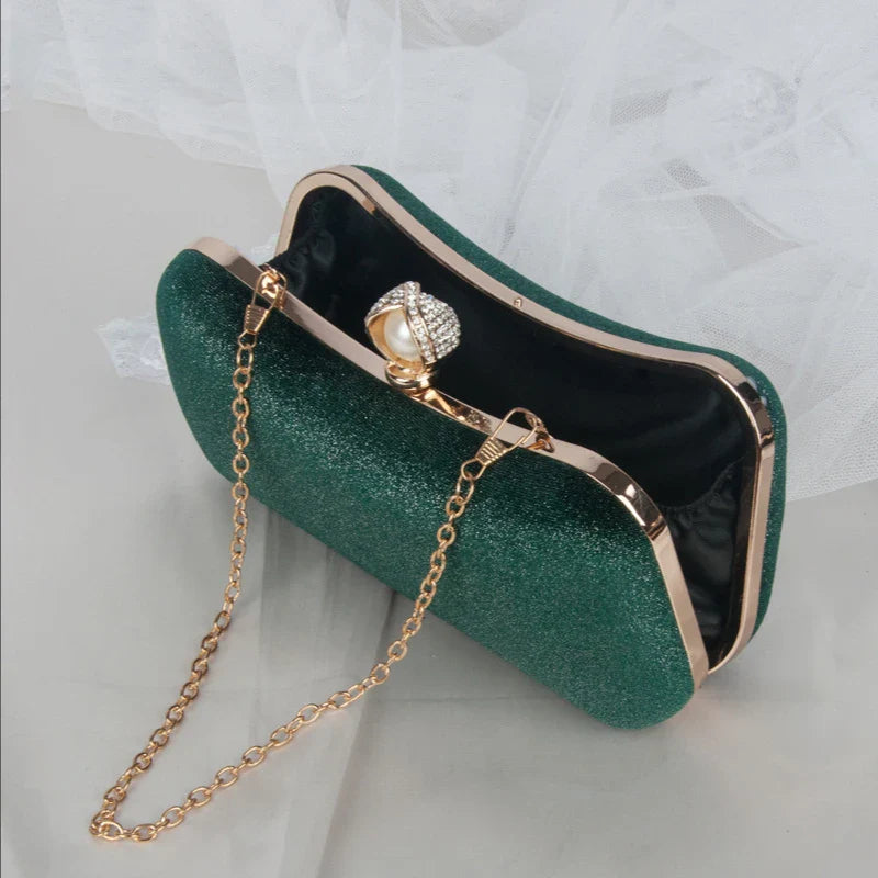 Fashion Evening Clutch Tassel Chain Shoulder Bag