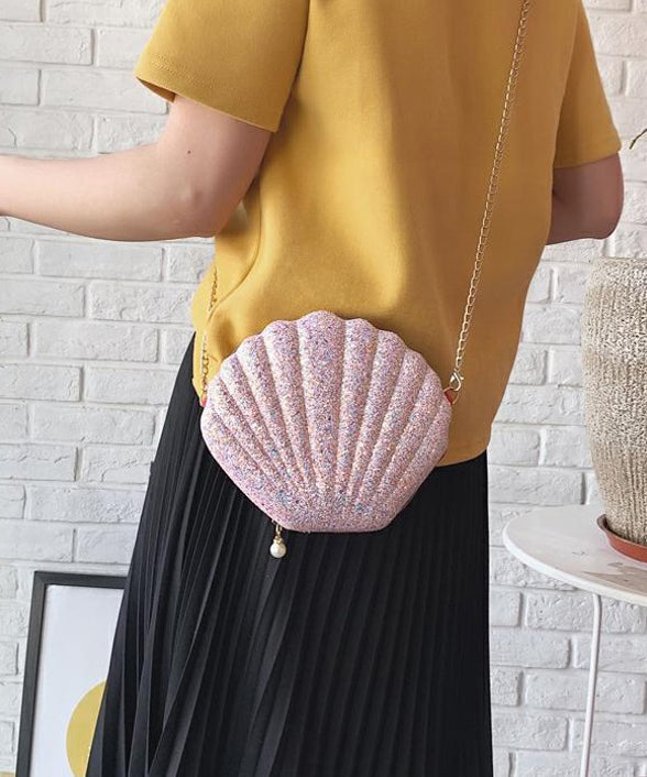 Fashionable Kids Girls With Round Shells Messenger Bag