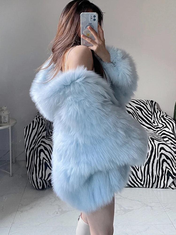 Faux Fur Hooded Jacket 4