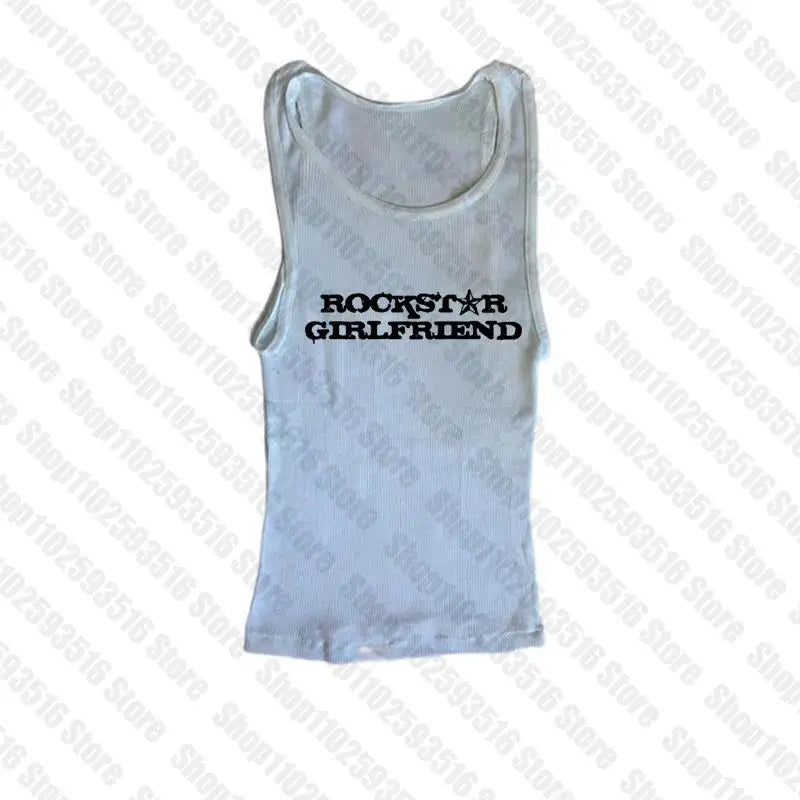 Gothic Emo Skull Graphic Print Crop Top