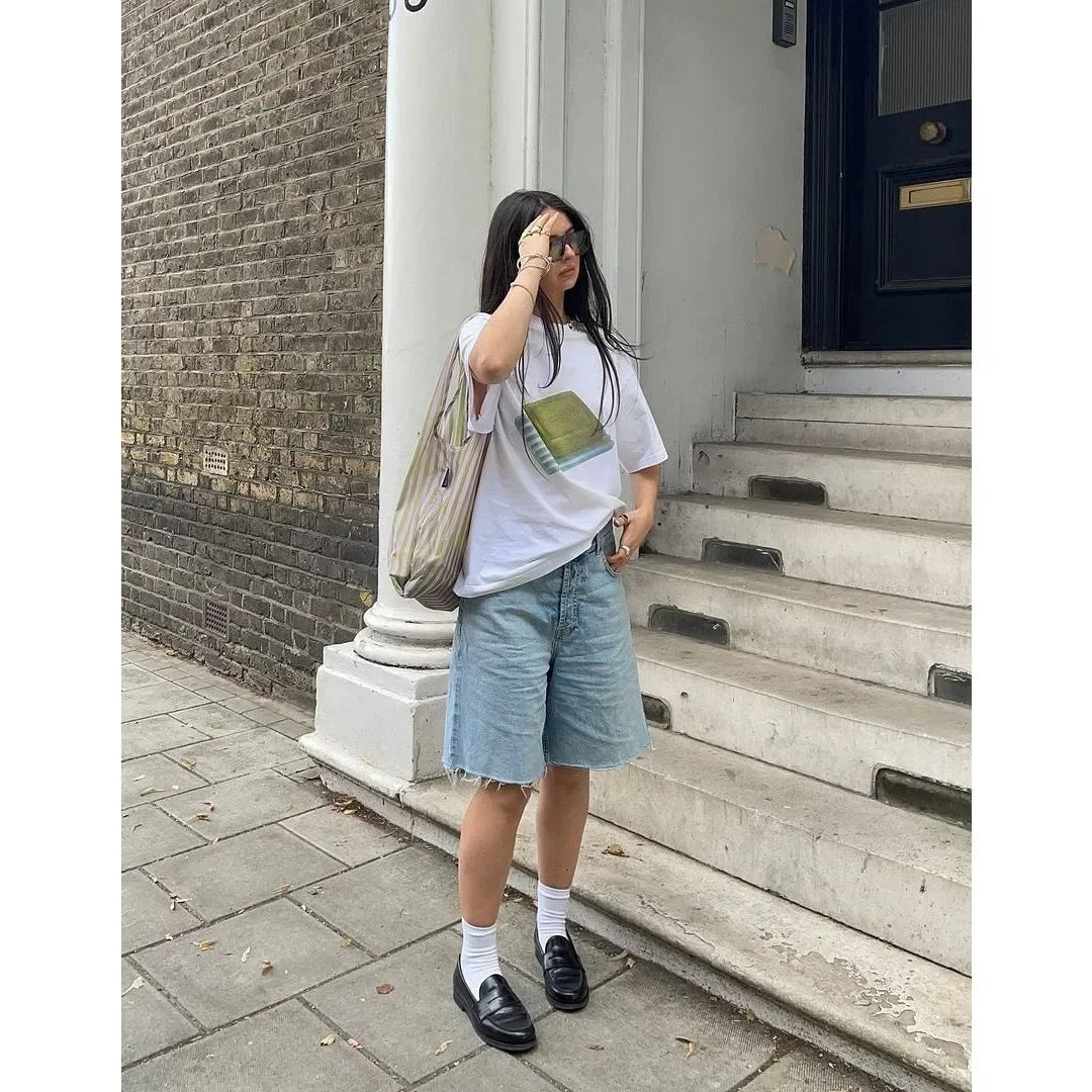 Gothic Harajuku Fluorescent Green Cherry T-shirt