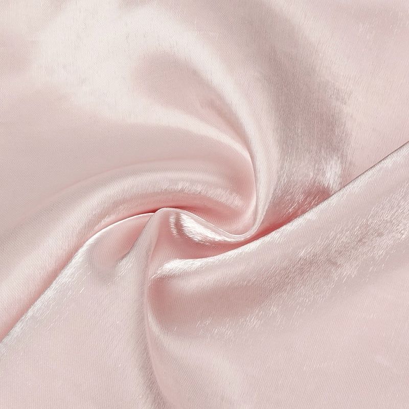 Smiley Puff Sleeve Satin Midi Dress - View 11