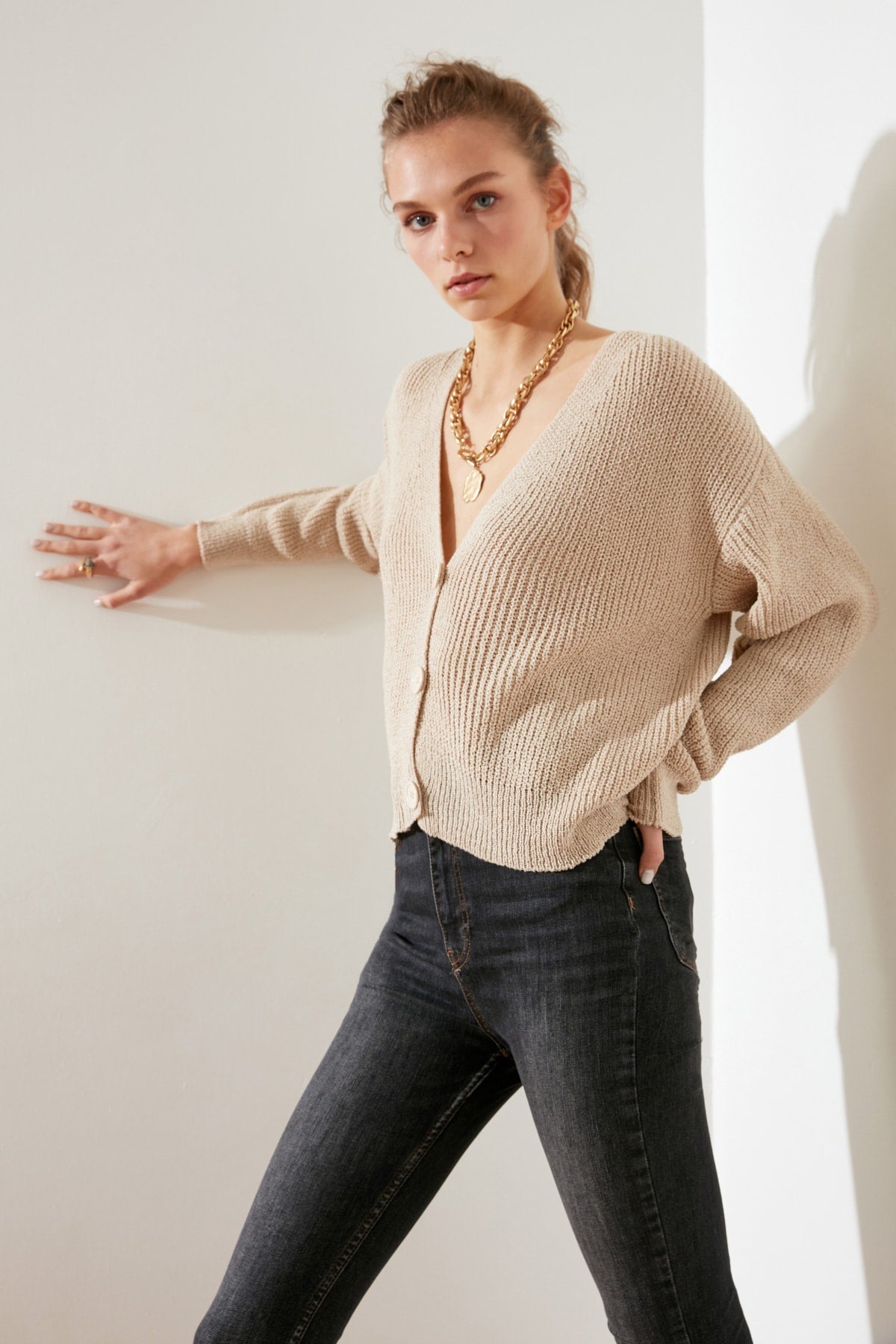 Trendyol Button Detail Cardigan 25