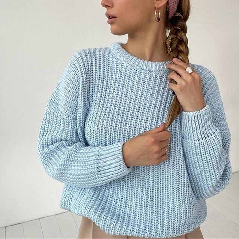 Orro Shop Elliana Cozy Oversized Knit Sweater for Comfort