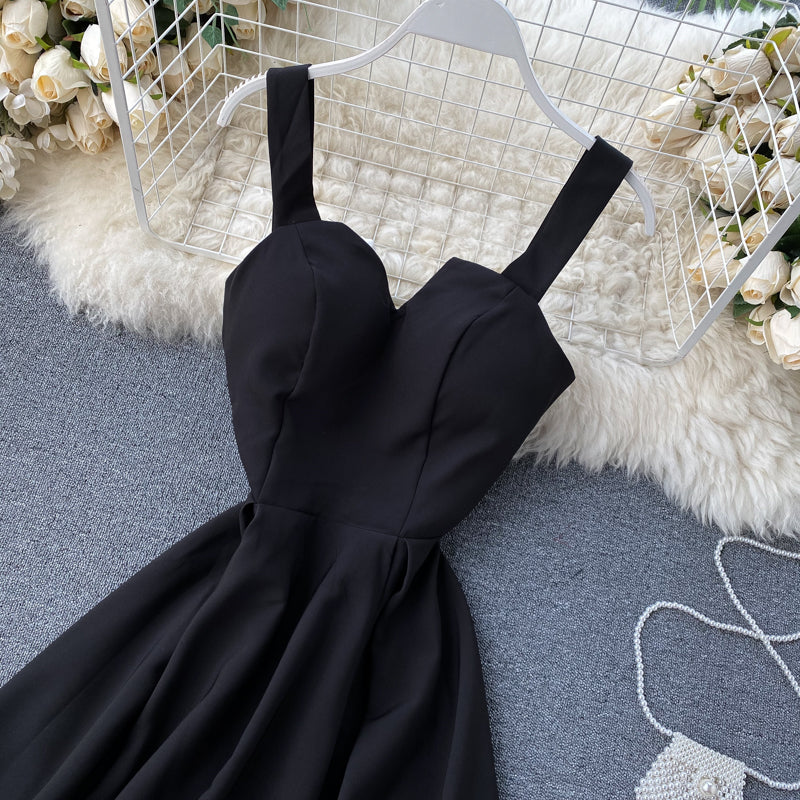 Sleeveless Sweetheart Wide Strap A-Line Midi Cocktail Dress - View 23