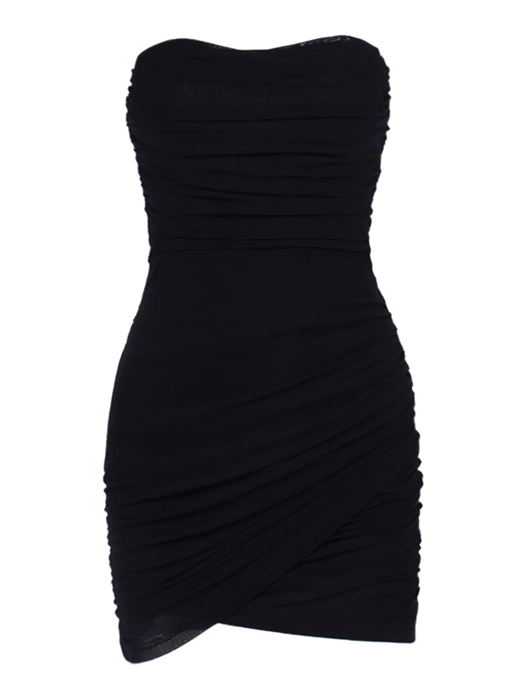 Mekka Mesh Corset Dress - Fashionpara