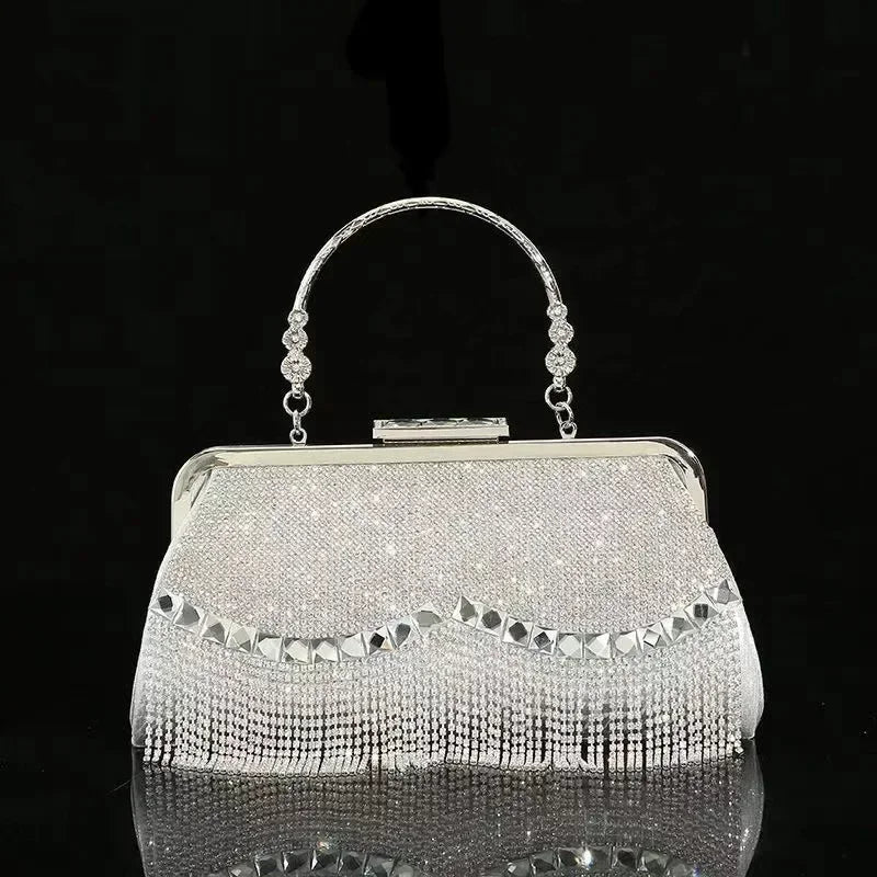 Luxury Diamond Party Evening Wedding Clutch Bag