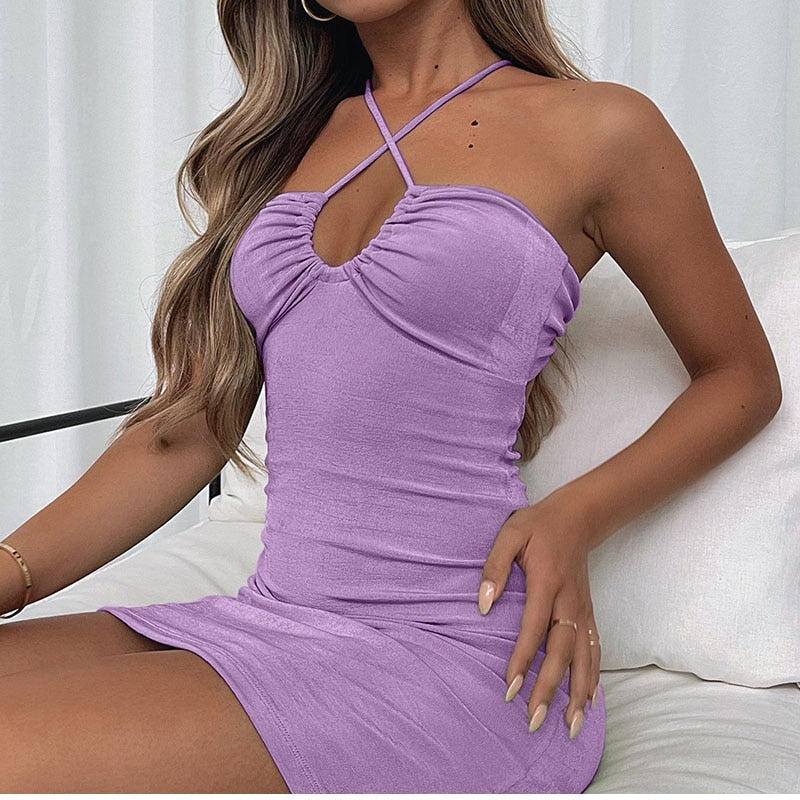 Sleeveless Cut Out Dress
