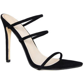 High Stiletto Heel Pointed Open-toe Sandals - Mislish
