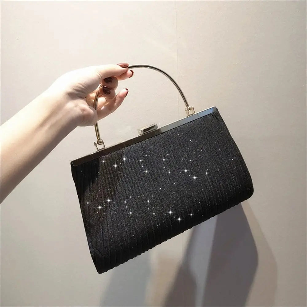 Sequin Moon Evening Clutch Bag Shoulder Bag