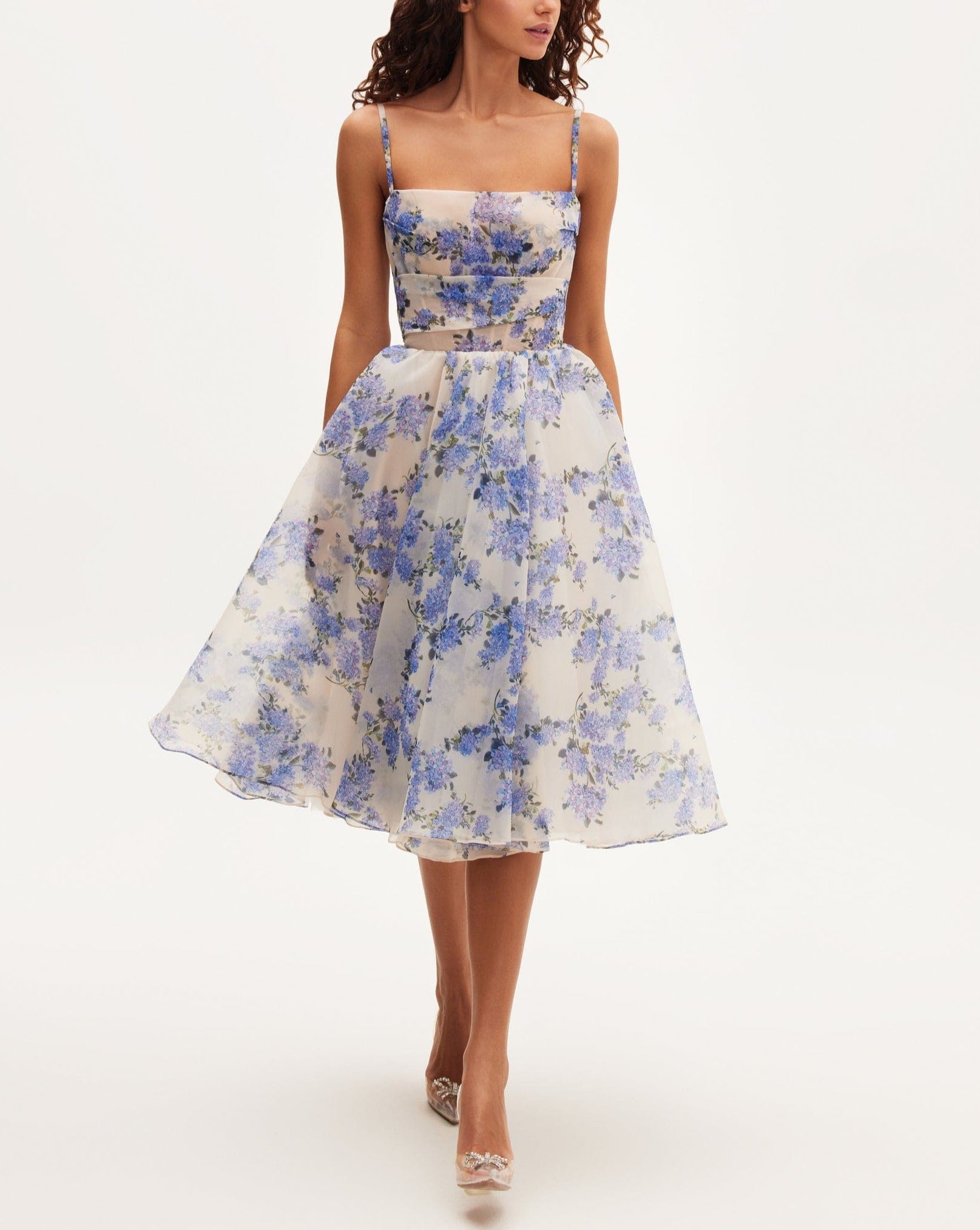 2024ss Sexy Halter Print Casual Dress - Fashionpara