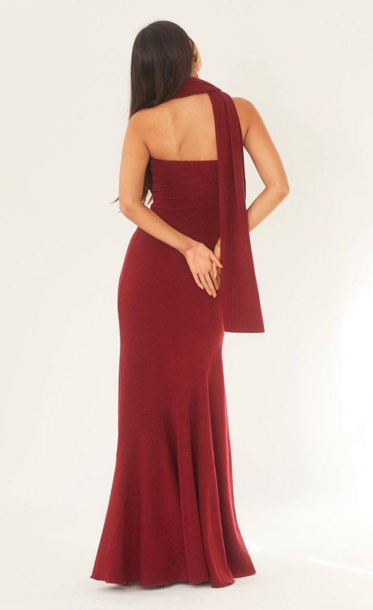 Juliet Maxi Dress - Red