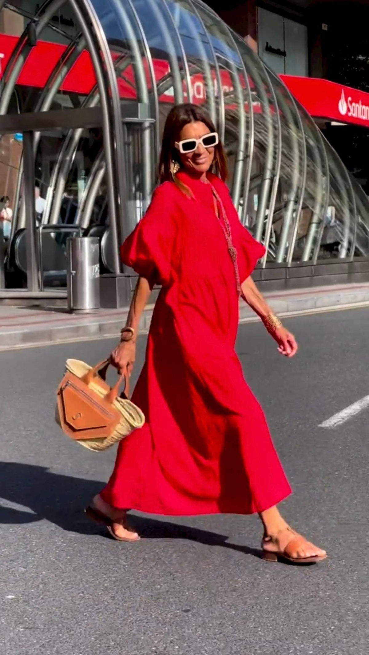 Collar Button Front Long Sleeve High Split Shirt Midi Dress - View 6