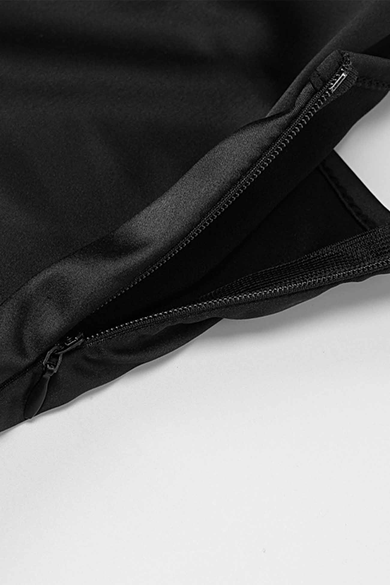 Irregular Mesh Patchwork Cami Dress