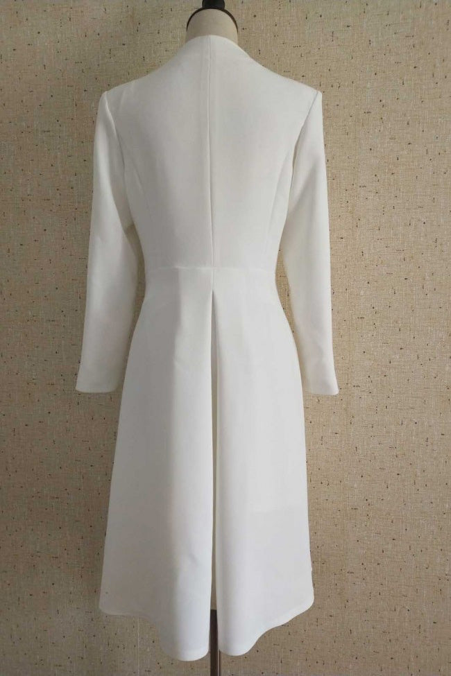 Kate Middleton Long Sleeves Cocktail Prom Dress