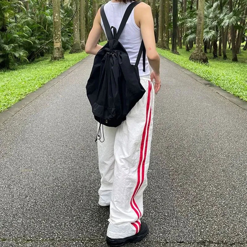 Vintage Striped Oversize Baggy Jogging Pant