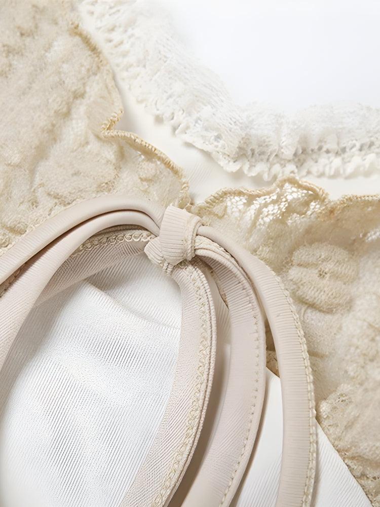 Lace Asymmetric Patchwork Top