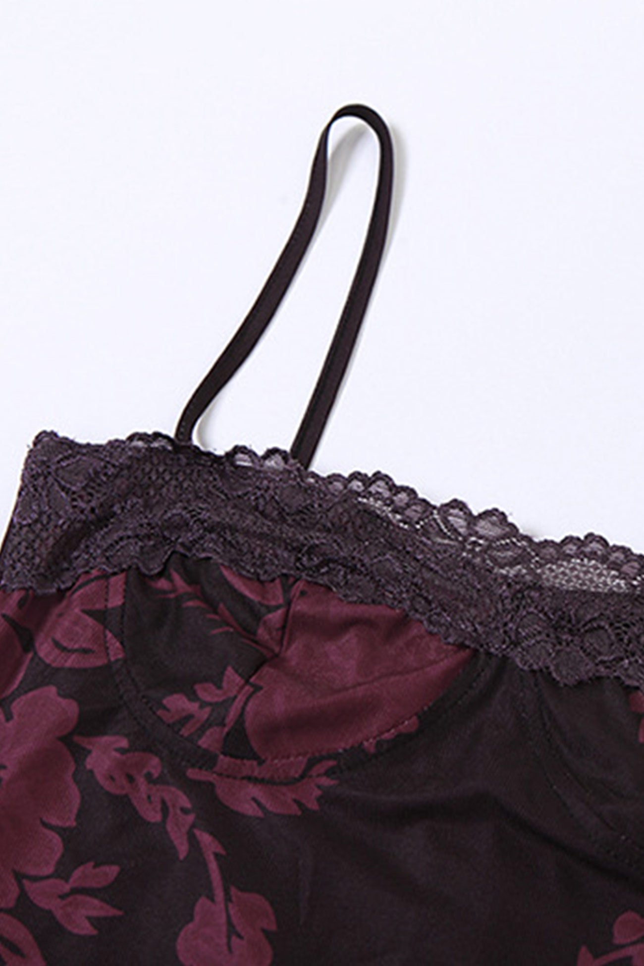 Lace Floral Print Pack Hip Cami Dress