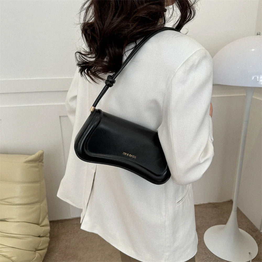 PU Leather Underarm Shoulder Crossbody Bag