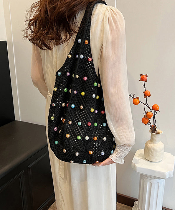 Large Capacity Beige Versatile Satchel Bag Handbag