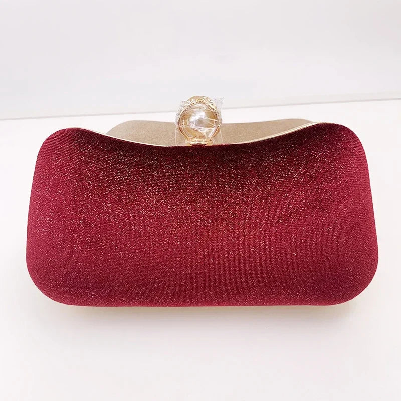 Green Vintage Wedding Evening Clutch Bag