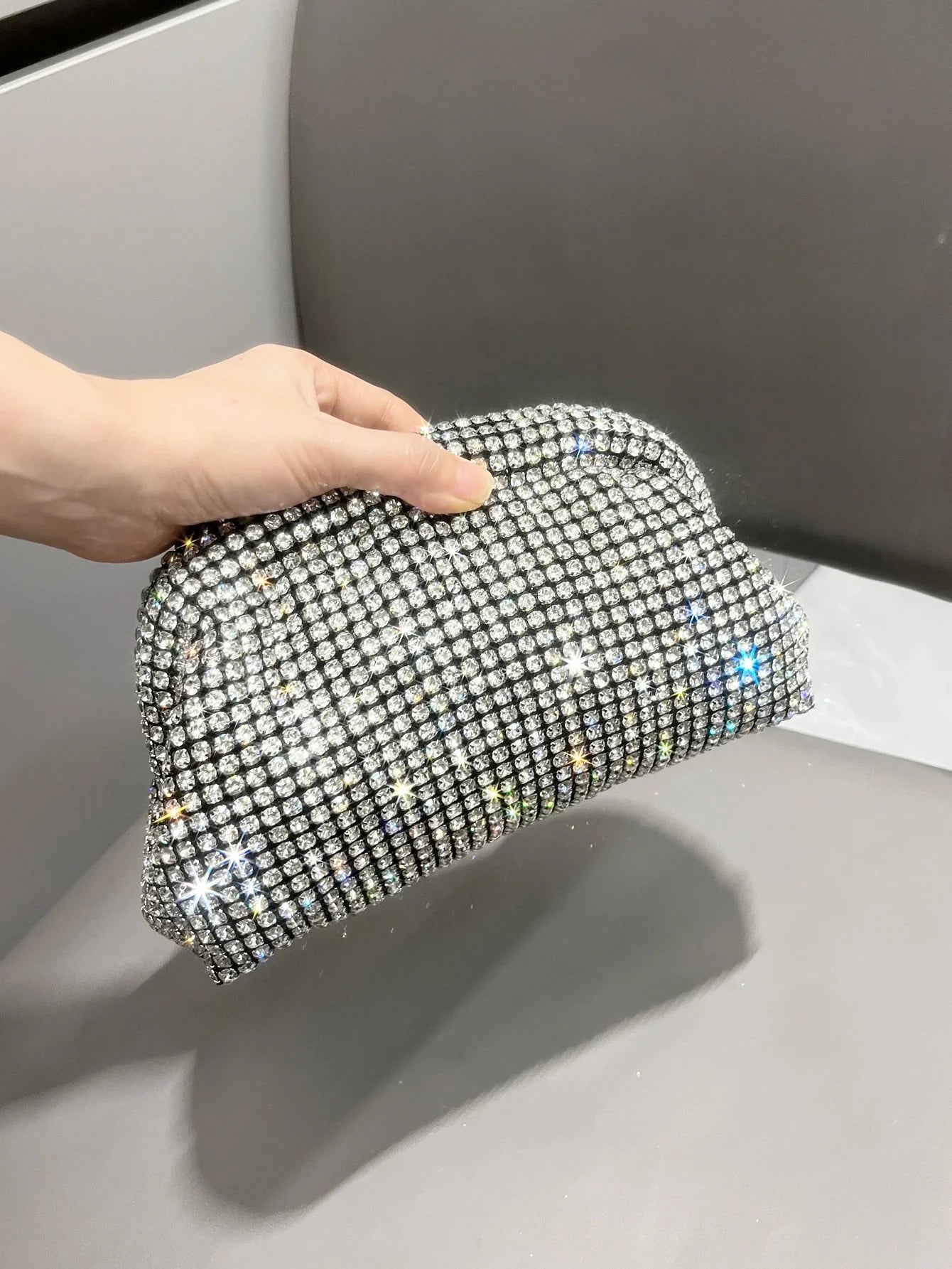Rhinestones Designer Clutch Evening Bag