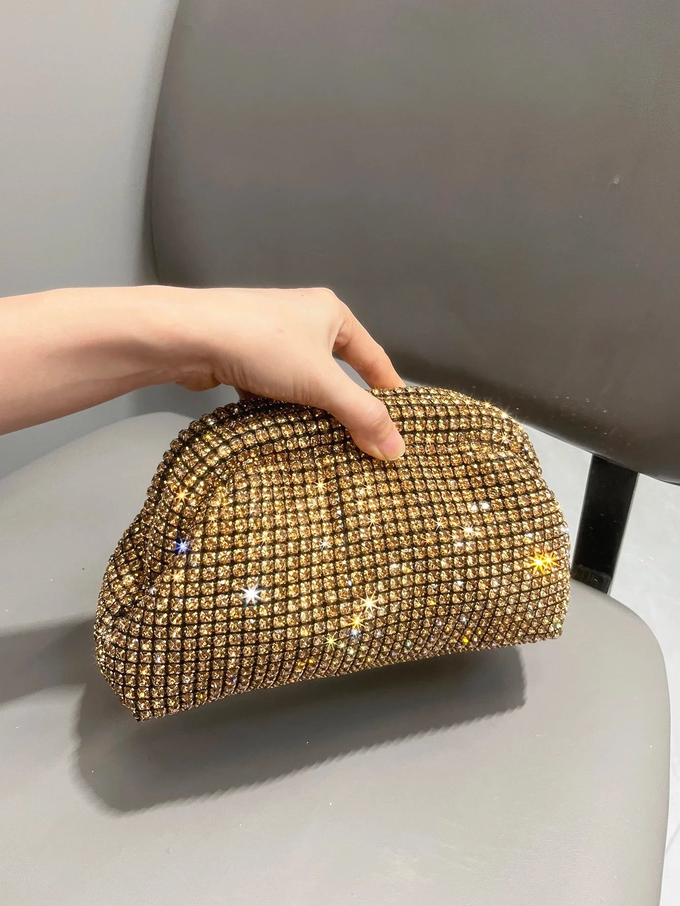Rhinestones Designer Clutch Evening Bag